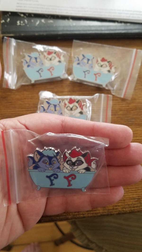 Chara Pins #21 - Fuzzy Feelings Enamel Pin