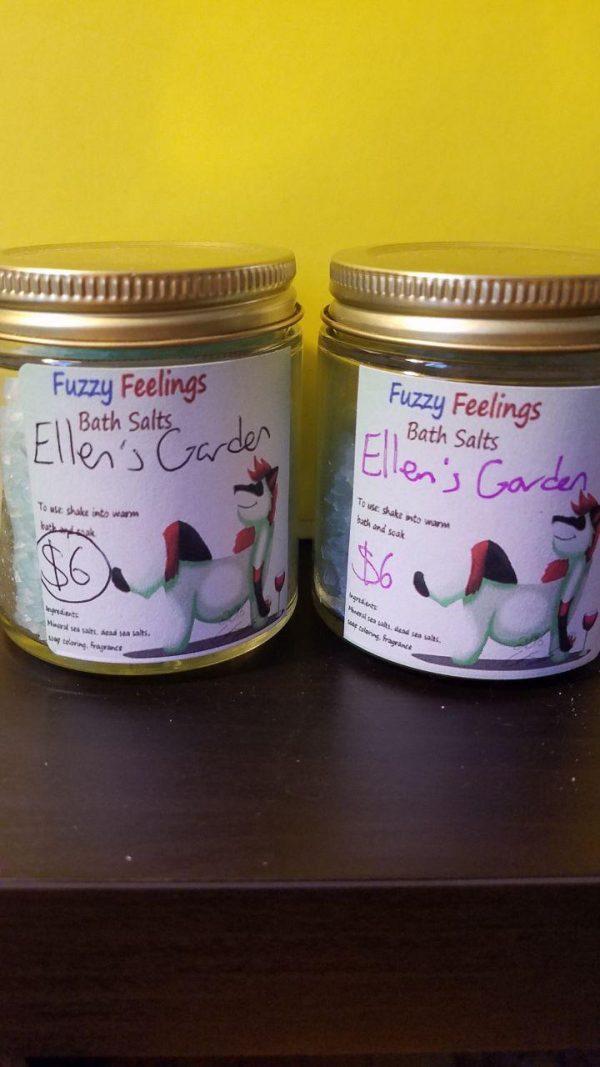 4 oz Bath Soak Jars Fuzzy Feelings